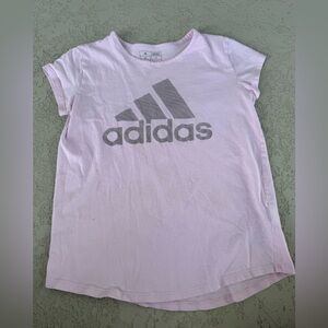 Adidas Tee pink girls medium